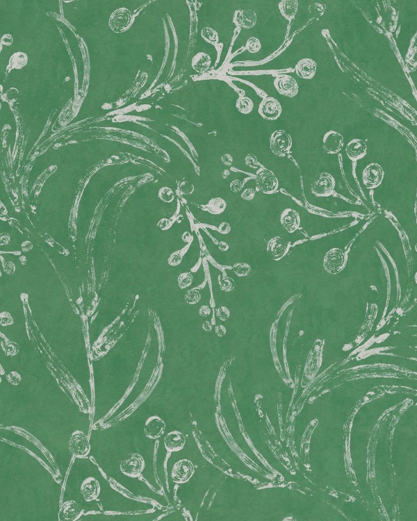 WALLFLOWER Moss Wallpaper