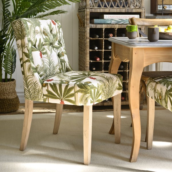 DUKE Tufted Chair - MADAGASCAR Linen