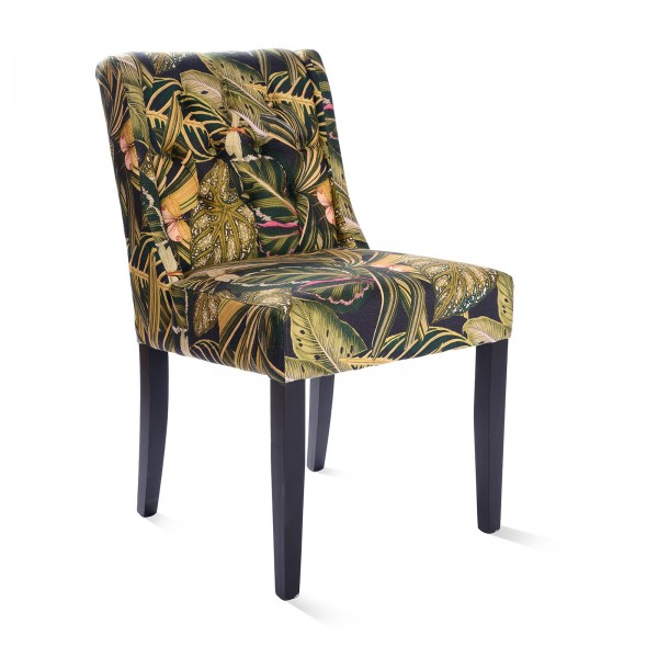 TUFTED CHAIR - Amazonia Linen