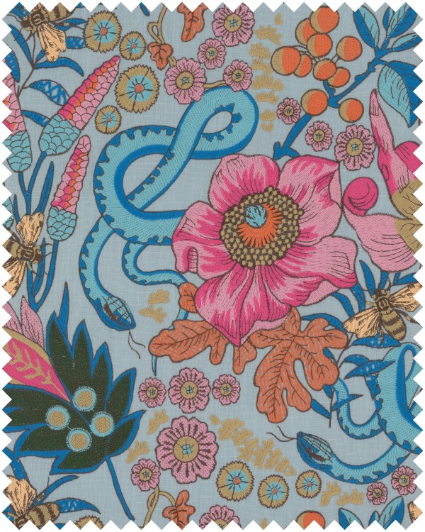 GIARDINO SEGRETO Embroidered Fabric Sample