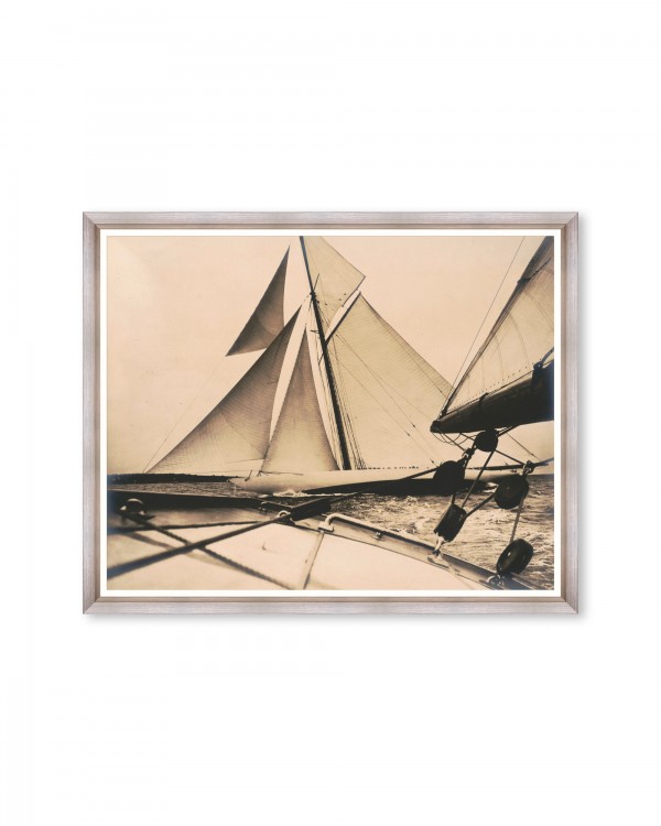  RELIANCE Yacht 1903 Framed Art