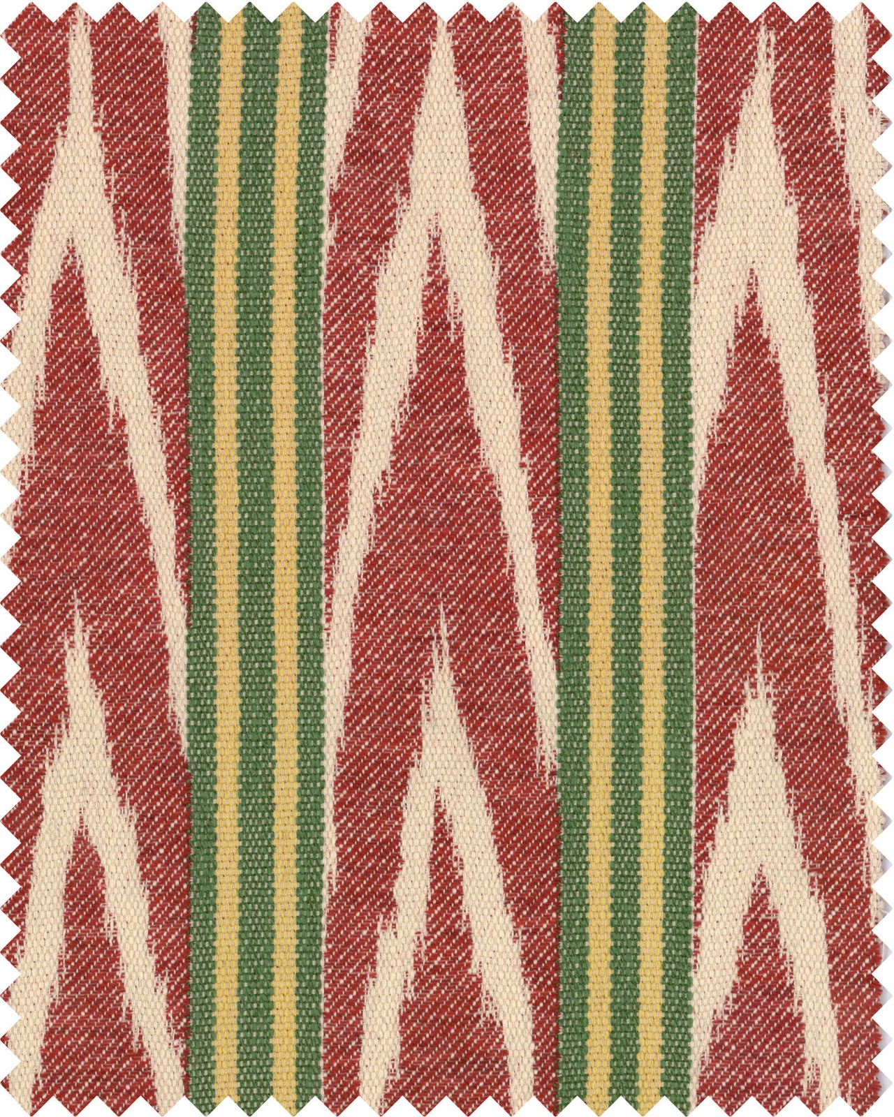 BAKHMAL IKAT Woven Fabric Sample