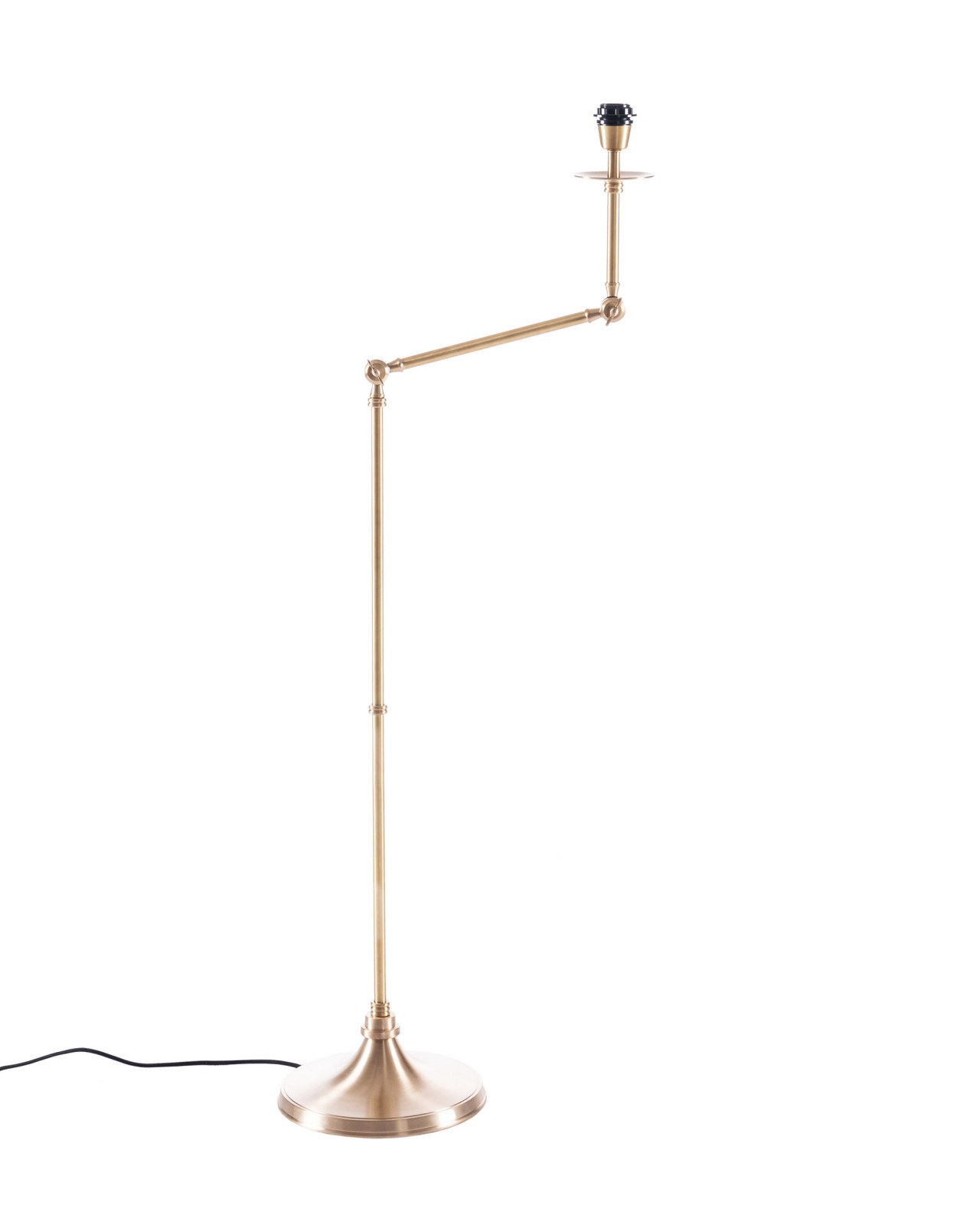 KRAMER Floor Lamp in Antique Brass