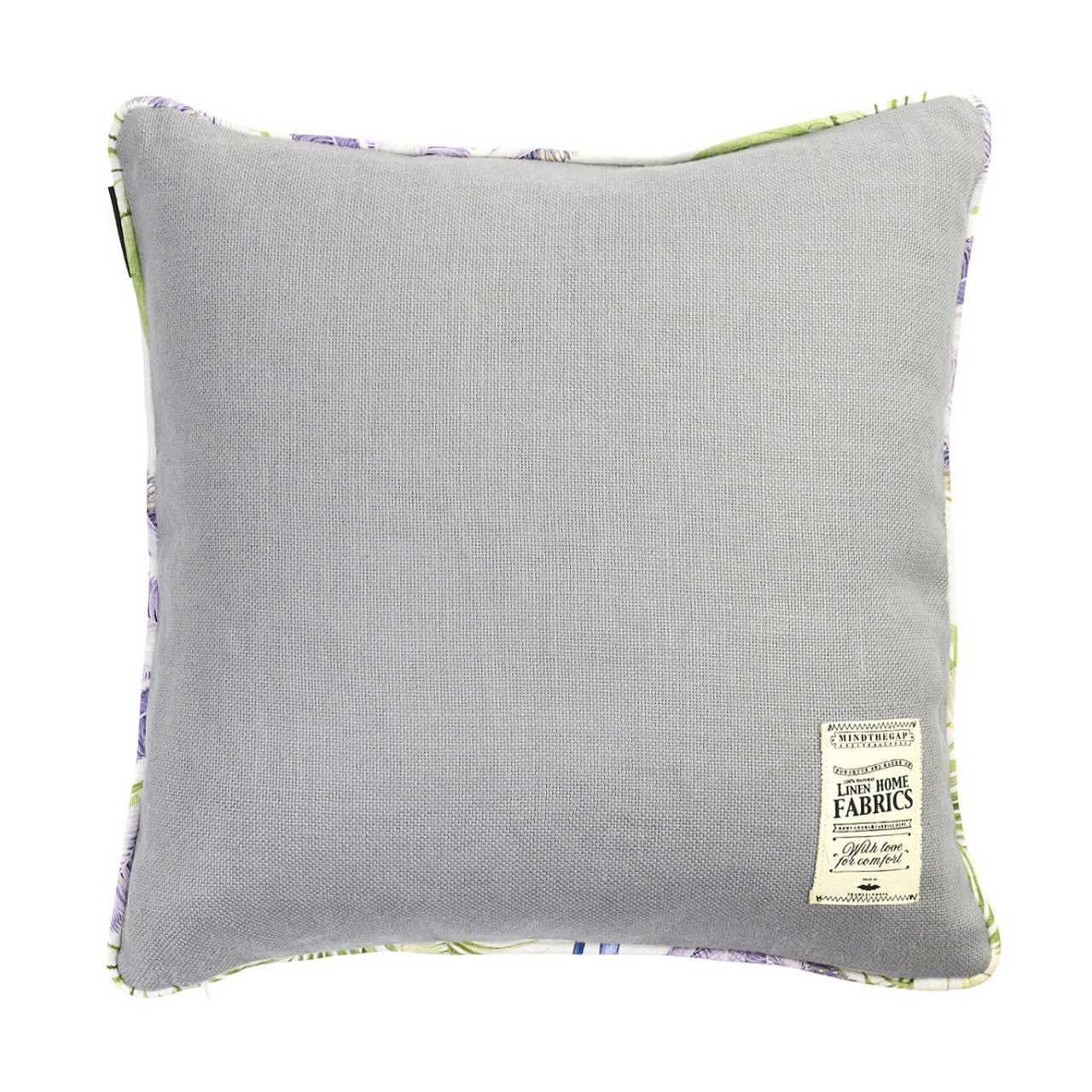 PALMERAS / FROST GREY Linen Cushion